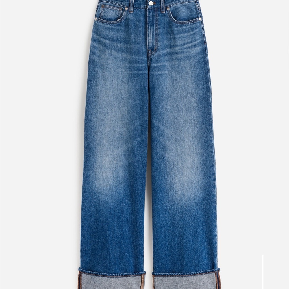 Madewell Curvy Tall Superwide Leg Jean